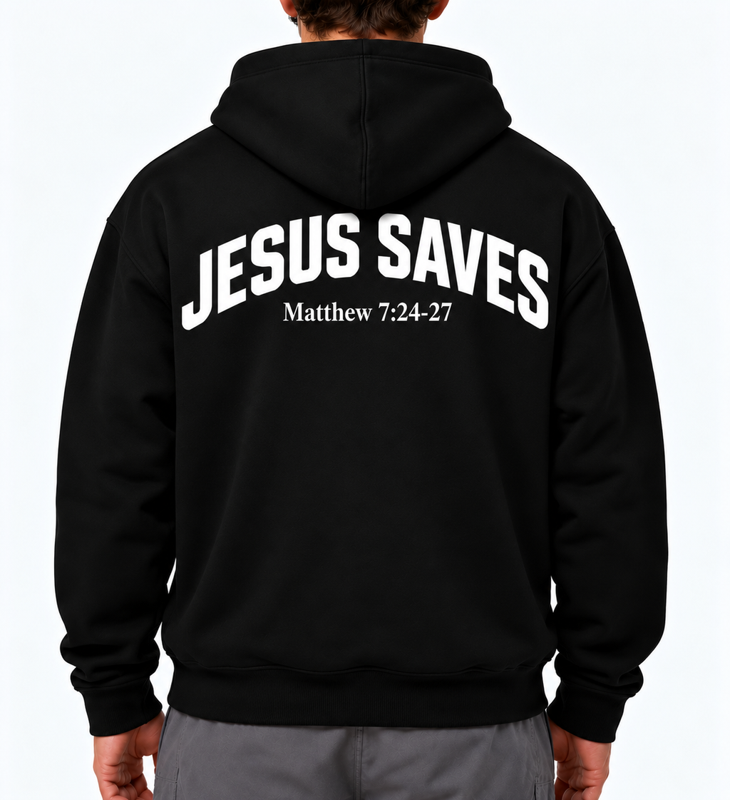 JESUS SAVES – Ascend Faith Hoodie