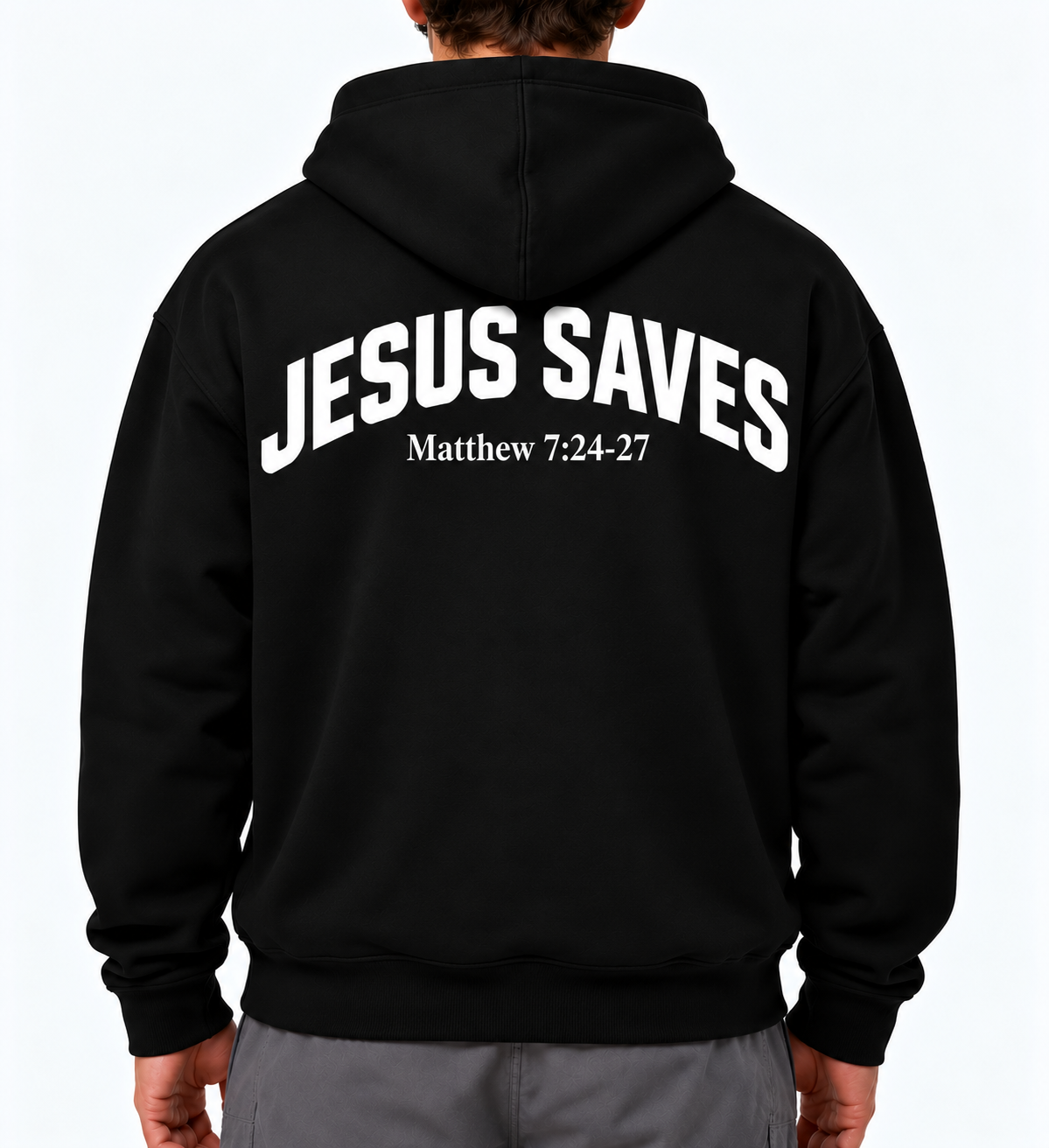 JESUS SAVES – Ascend Faith Hoodie