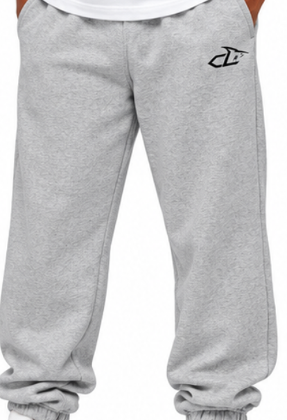 CODYLIFTSU Essential Oversized Joggers – Heather Grey