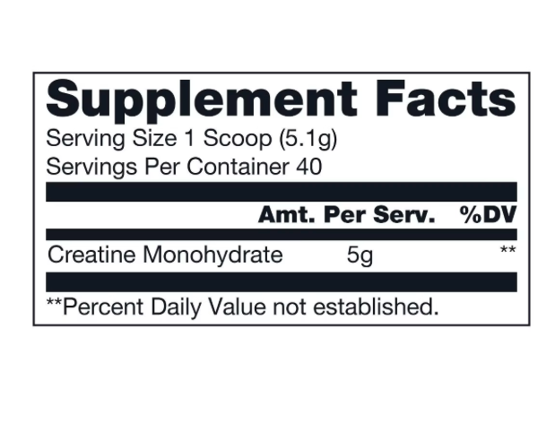 RAW  Creatine