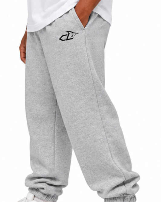 CODYLIFTSU Essential Oversized Joggers – Heather Grey